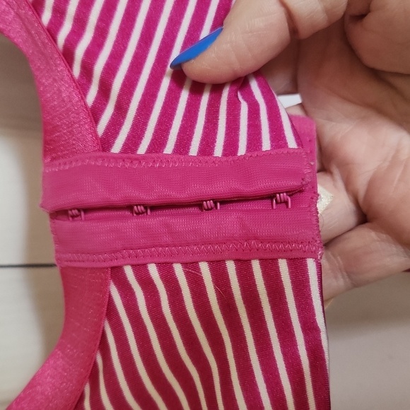 Deesse Bra Pink Polkadot Size  44D - Picture 6 of 13